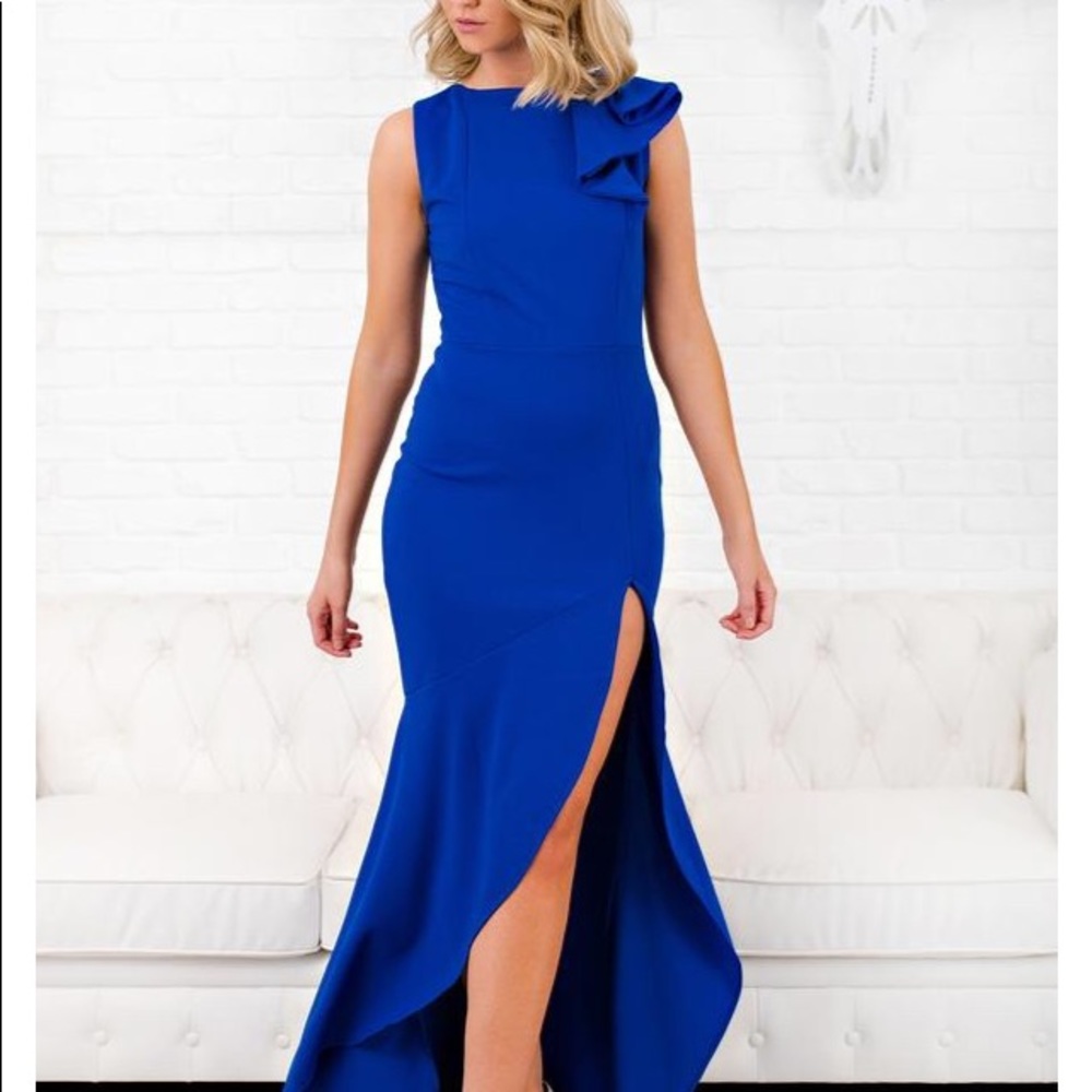 An Evening With You Dress (Royal Blue)